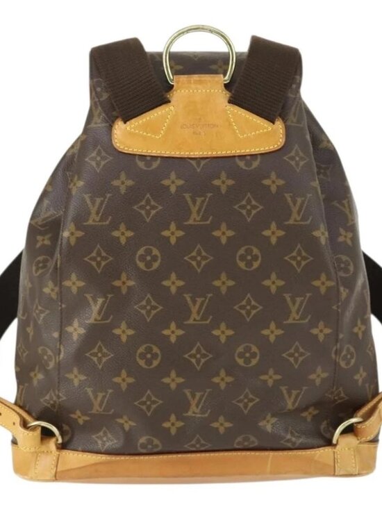 LOUIS VUITTON Monogram Montsouris GM Backpack M51135 LV Auth SW1914 main image 13